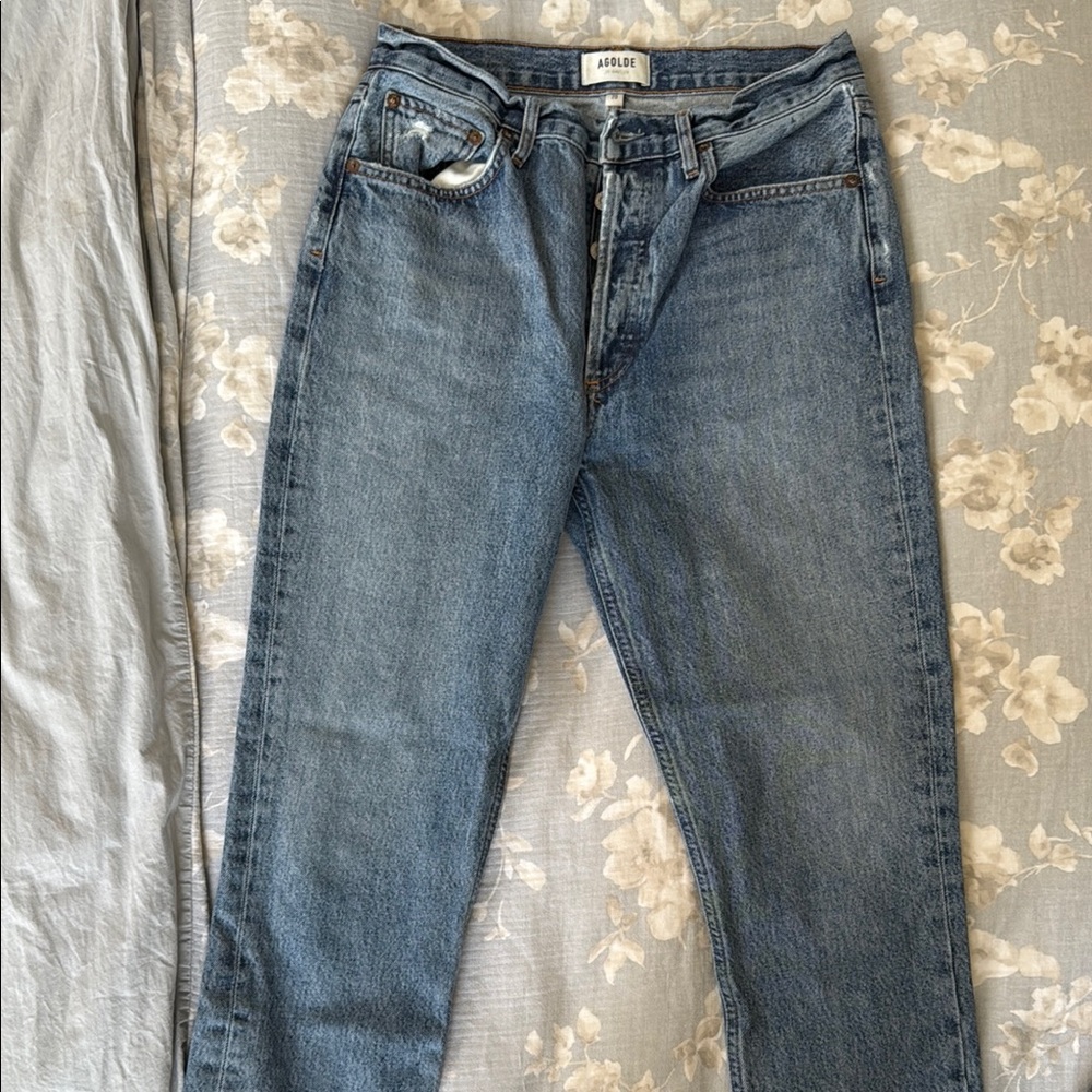 Agolde Riley Jeans 100% cotton - Picture 6 of 6